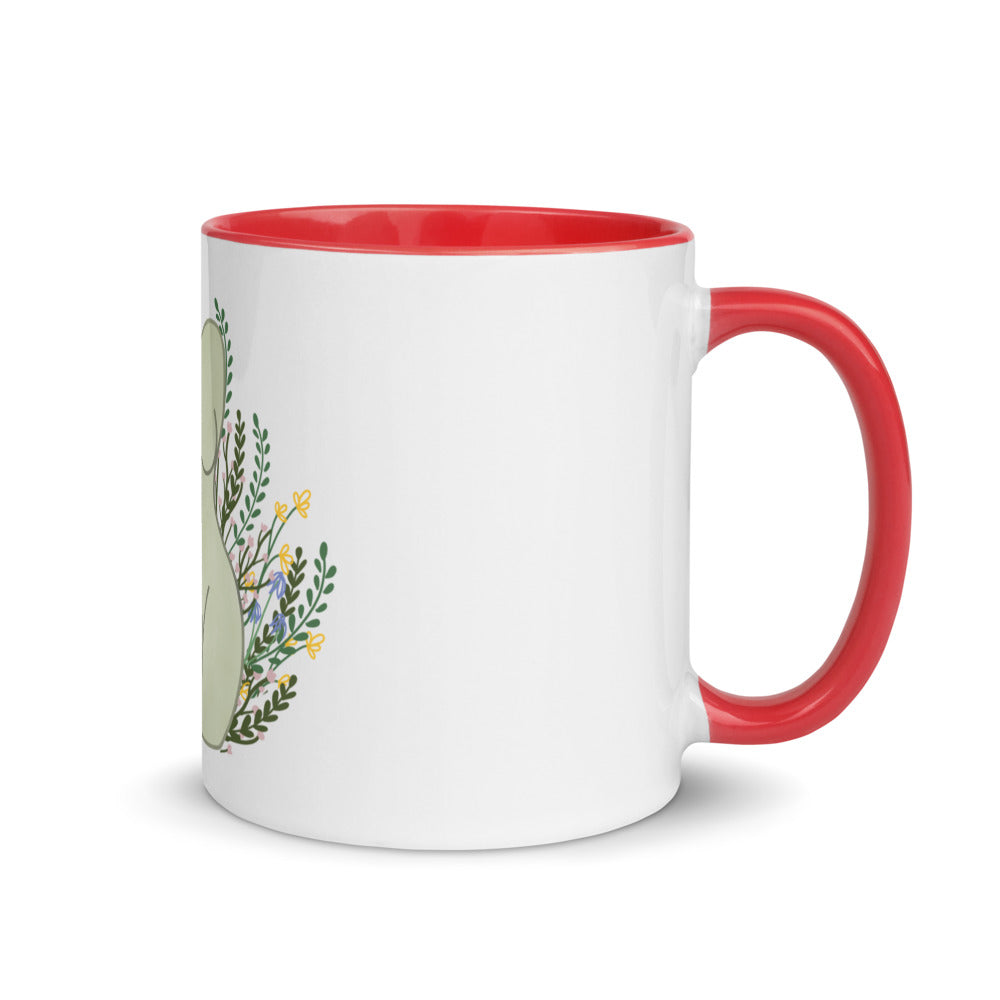 Grow Among The Wildflowers Mug with Color Inside