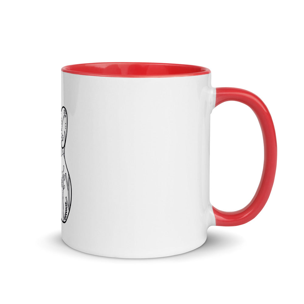 Grow The Skin You're In Mug with Color Inside