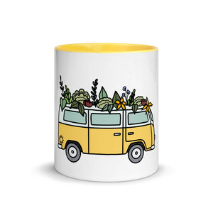 Groovy Bus Mug with Color Inside