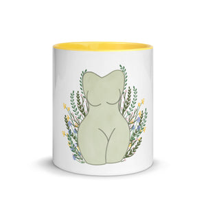 Grow Among The Wildflowers Mug with Color Inside