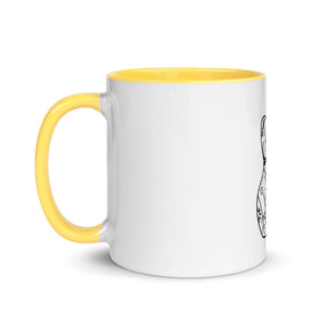 Grow The Skin You're In Mug with Color Inside