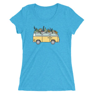 Groovy Bus Ladies' short sleeve t-shirt