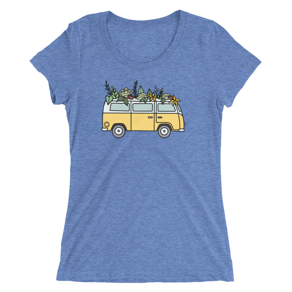 Groovy Bus Ladies' short sleeve t-shirt