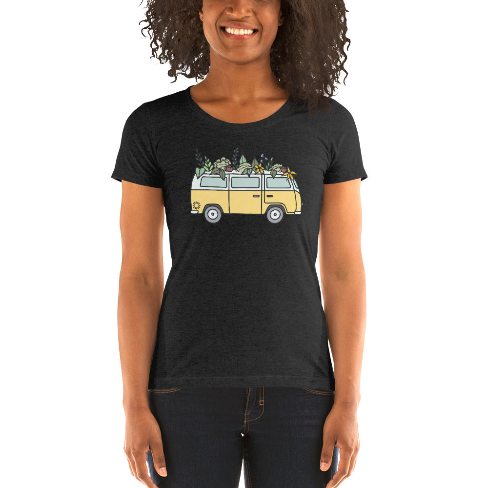 Groovy Bus Ladies' short sleeve t-shirt