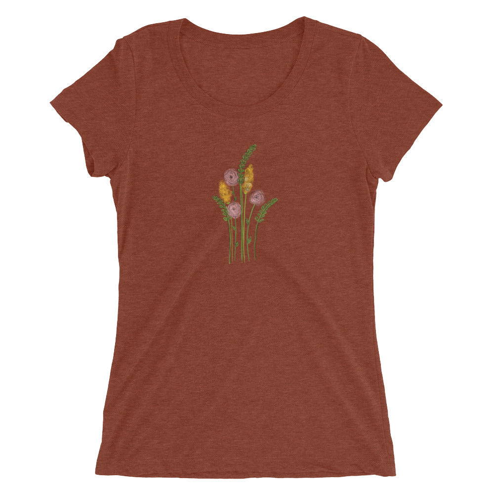 Flower Bunch Ladies' short sleeve t-shirt