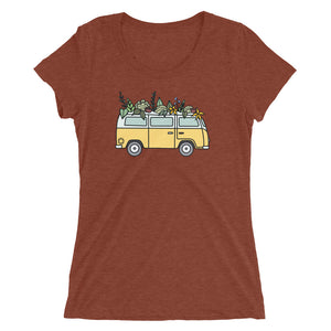 Groovy Bus Ladies' short sleeve t-shirt