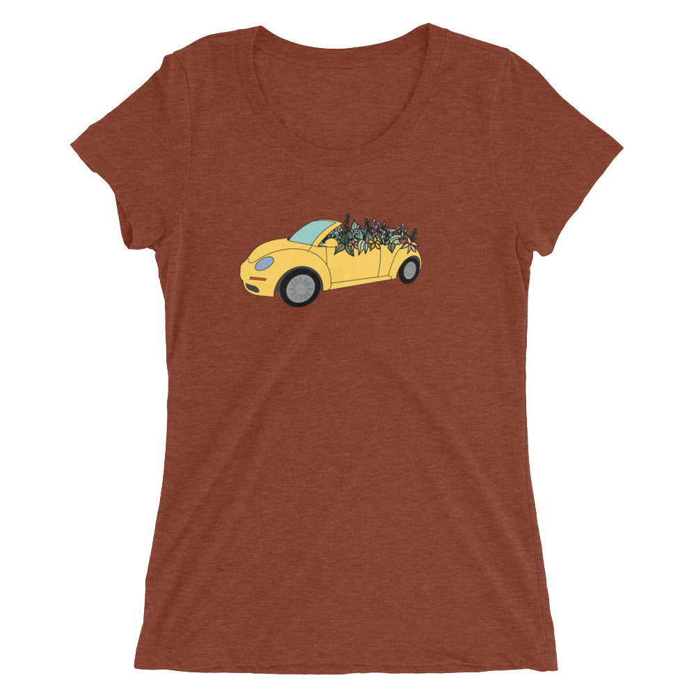 Cruisin' In the Cutie Car Ladies' short sleeve t-shirt