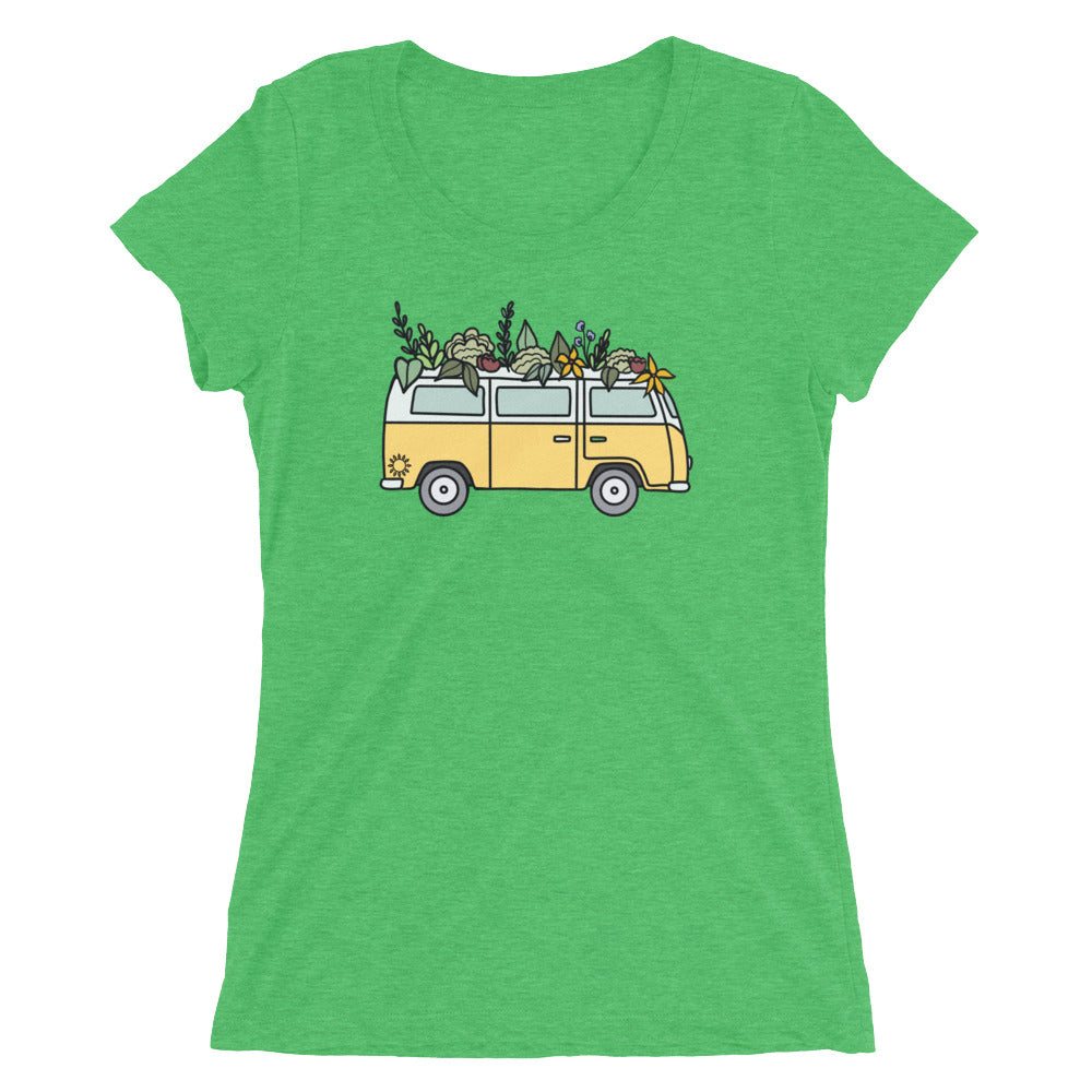 Groovy Bus Ladies' short sleeve t-shirt