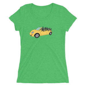 Cruisin' In the Cutie Car Ladies' short sleeve t-shirt