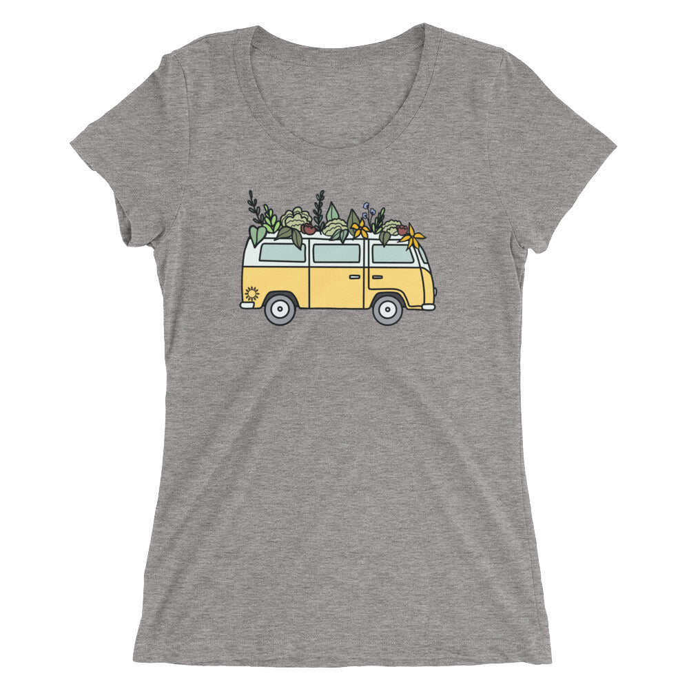 Groovy Bus Ladies' short sleeve t-shirt