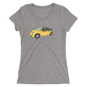 Cruisin' In the Cutie Car Ladies' short sleeve t-shirt