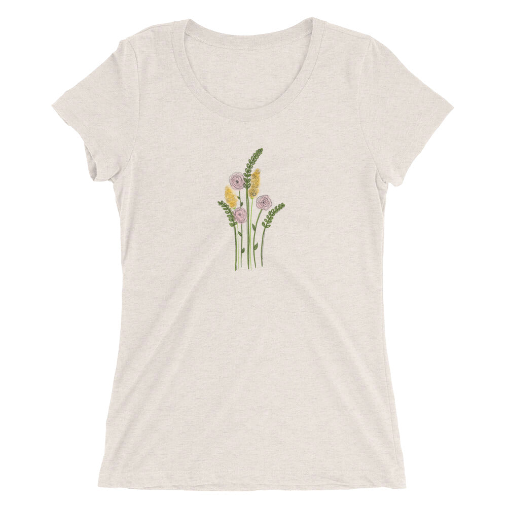 Flower Bunch Ladies' short sleeve t-shirt