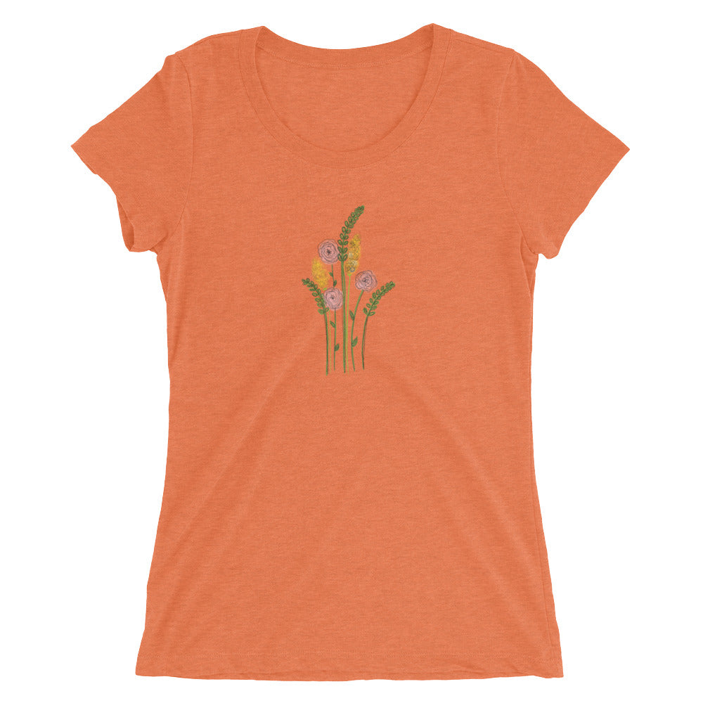 Flower Bunch Ladies' short sleeve t-shirt