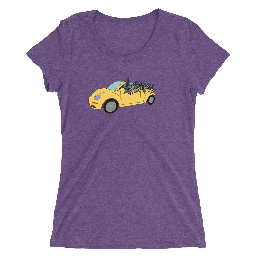 Cruisin' In the Cutie Car Ladies' short sleeve t-shirt