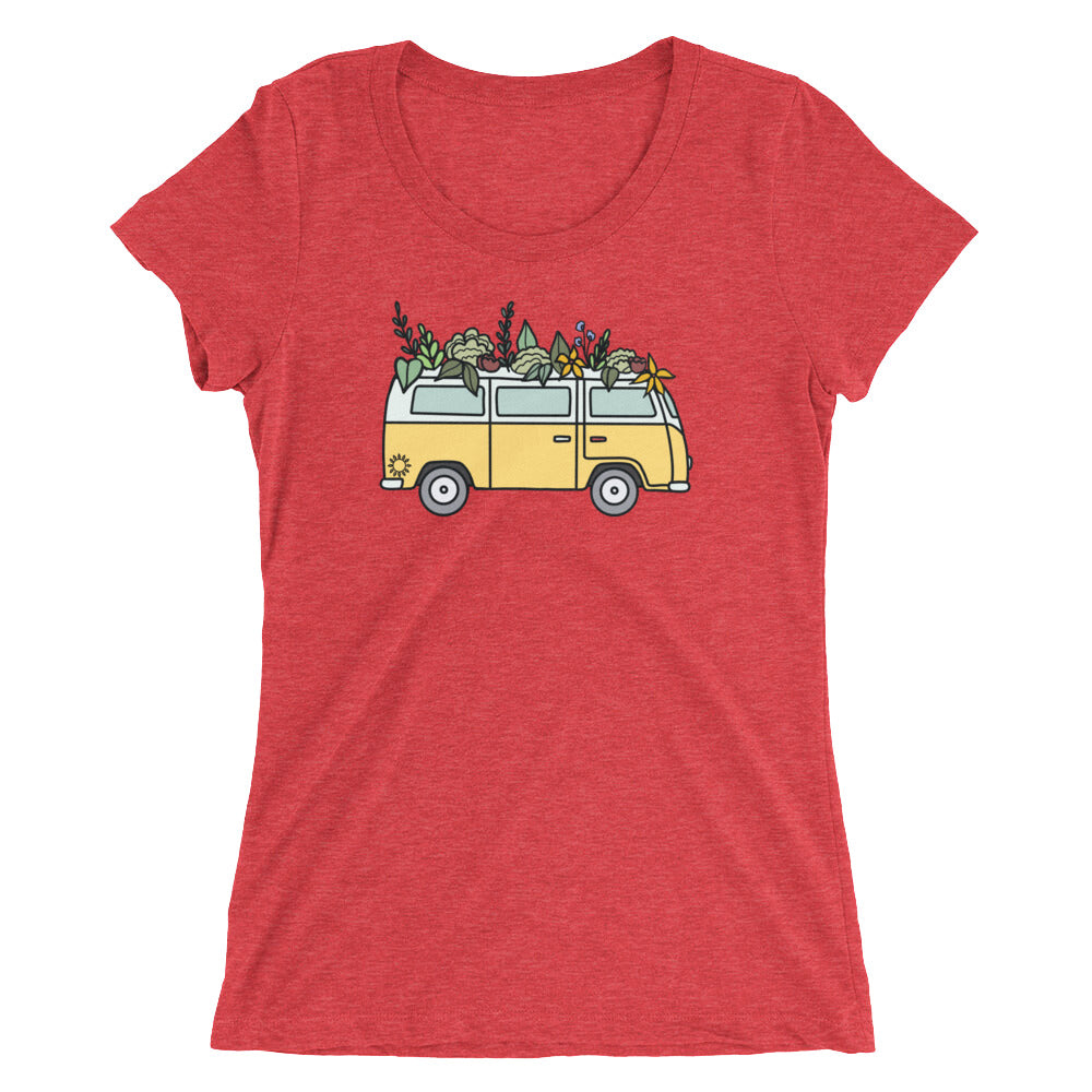 Groovy Bus Ladies' short sleeve t-shirt