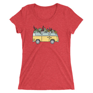 Groovy Bus Ladies' short sleeve t-shirt