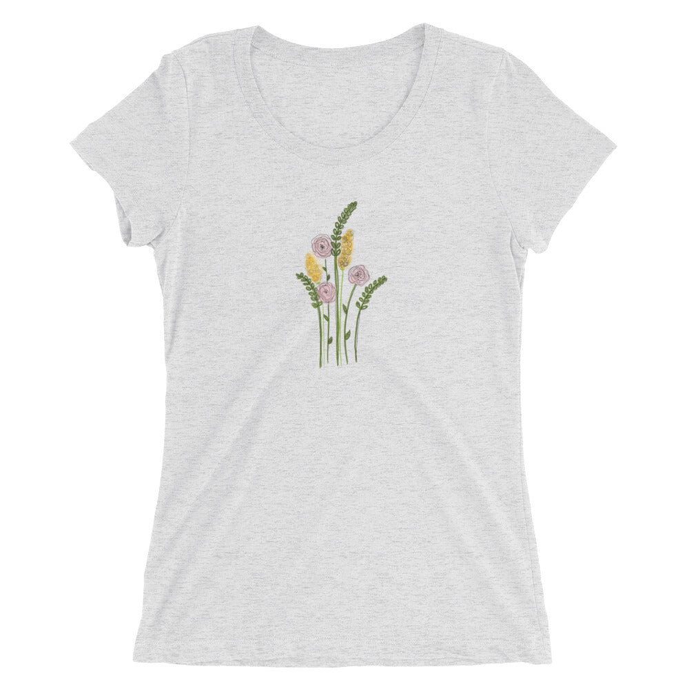 Flower Bunch Ladies' short sleeve t-shirt