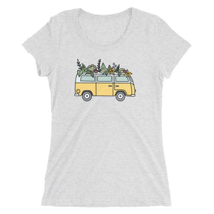 Groovy Bus Ladies' short sleeve t-shirt